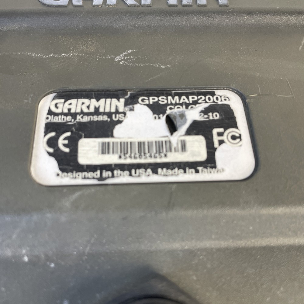 Garmin GPSmap 2006c Chartplotter Multifunction Display With Mount And Suncover