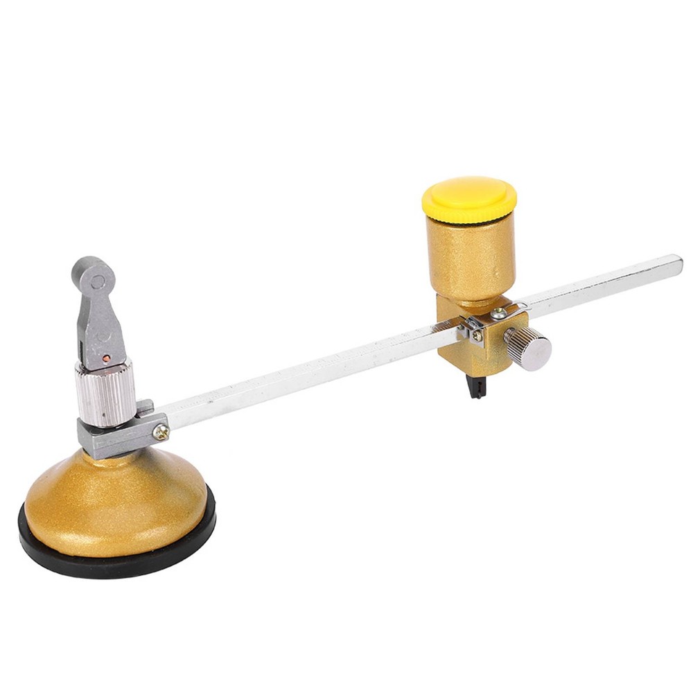 360° Rotation Glass Circle Cutter Compass 40cm Diameter Adjustable Circular Cut⊹
