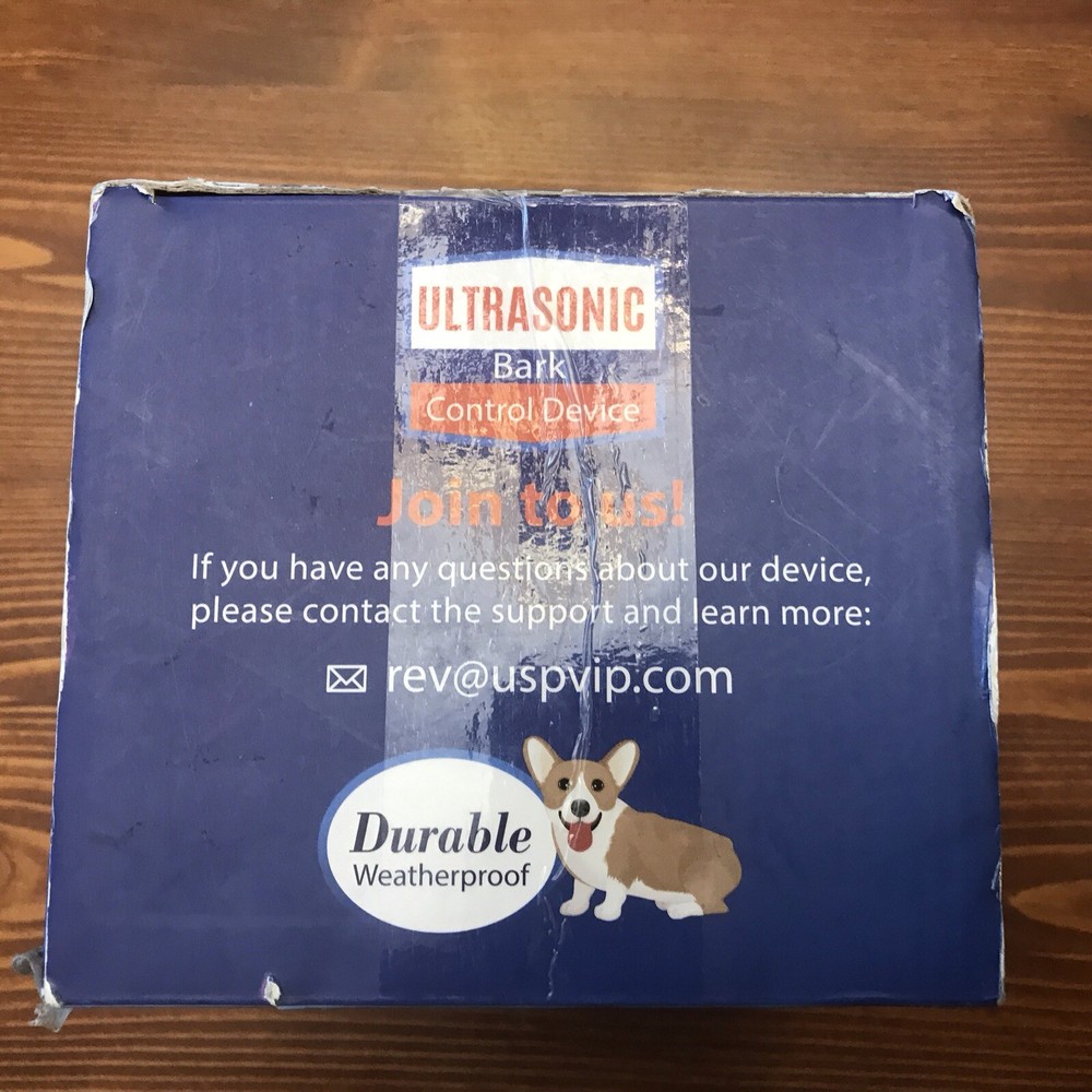 ULTRASONIC Bark Control Device W/hanging Strap