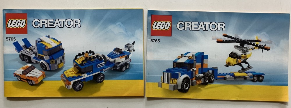 LEGO CREATOR MANUAL MANUALS 5765
