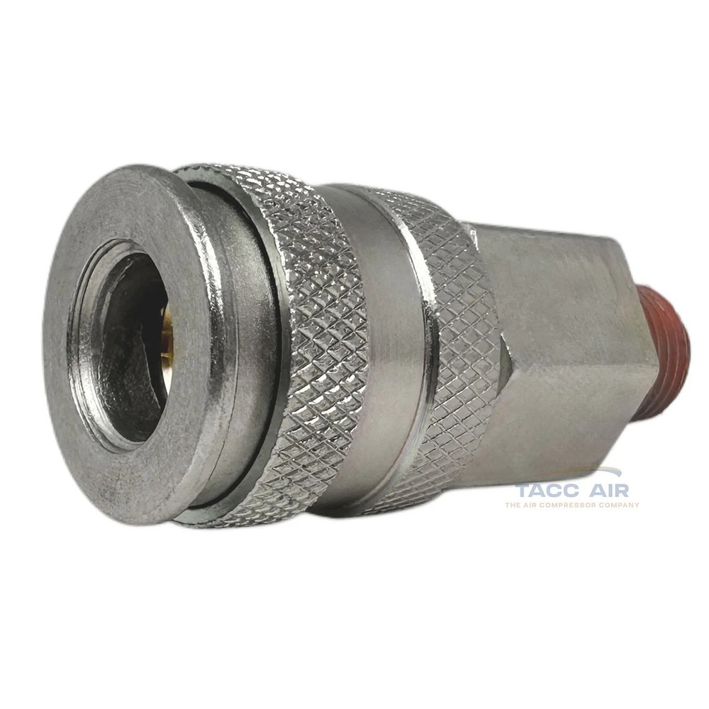 4 PC Universal 1/4" Male NPT Air Compressor Hose Quick Connect Coupler Socket