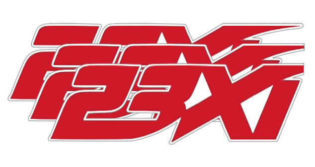 23XI Racing Logo HQ 3 PC Sticker Set