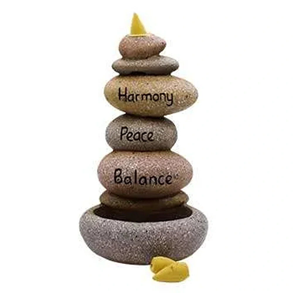 7 1-4" Inspirational Back Flow Incense Burner