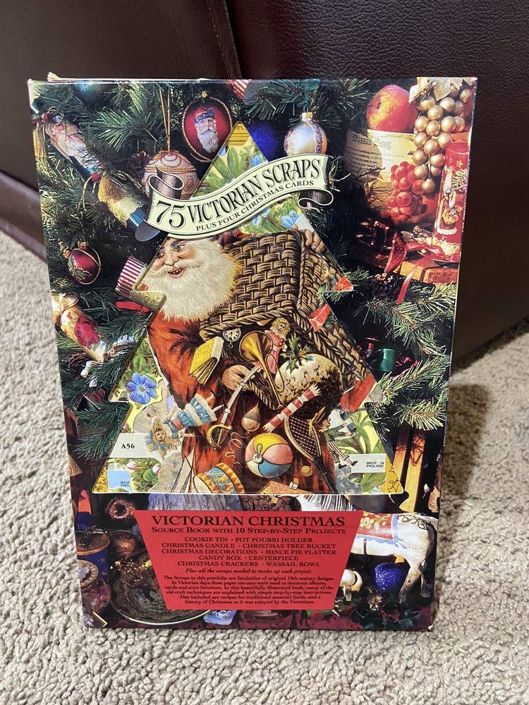 Victorian Christmas Source Book 10 Projects Includes Repro Scraps & Cards Lovric