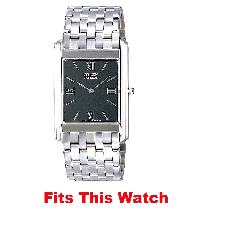 Citizen Men's AR1000-60E Stiletto Silver Tone Watch Link