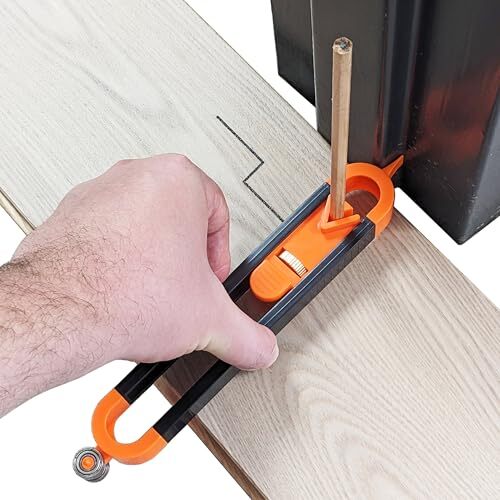 Precise Contour Scribe Tool - Corner and Edge Duplicator for Woodworking, Til...
