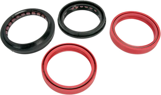 Moose Fork Seals Dust Wipers 49mm Harley Dyna Wide Glide 06-17