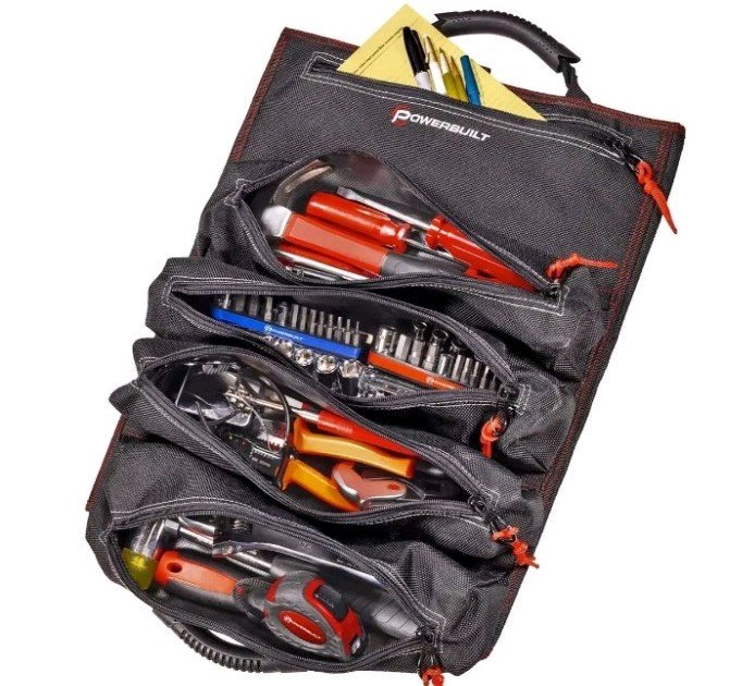 Powerbuilt 5 Pocket Tool Roll Organizer - 240253