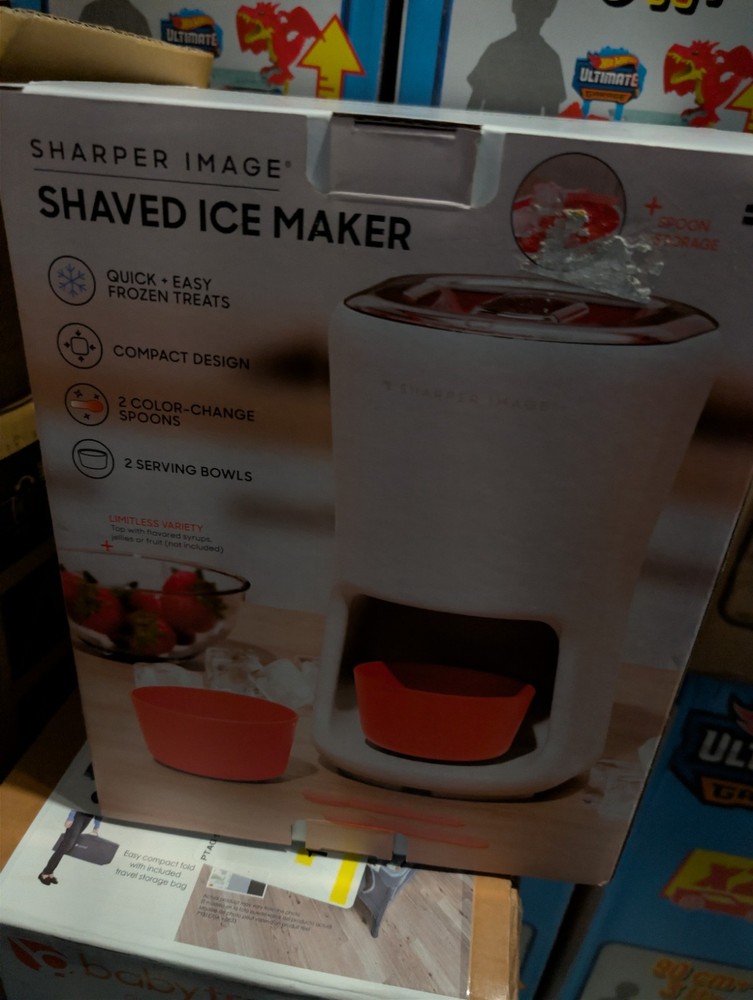 🍧Sharper Image Shaved Ice Maker, 🆕