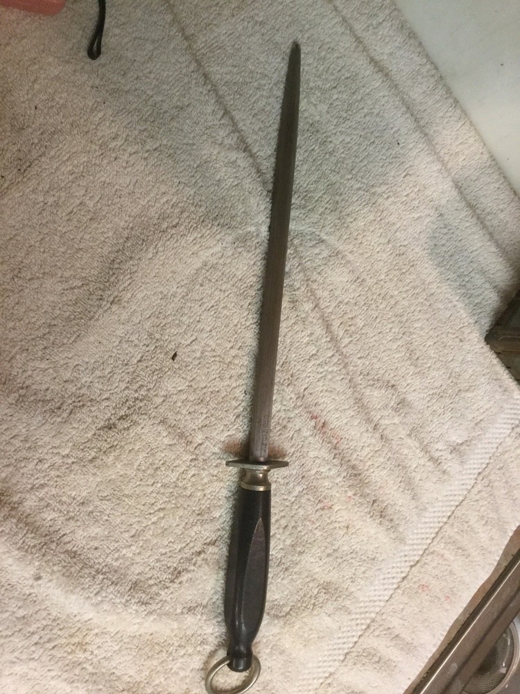 Vintage F Dick Knife Sharpening Rod 11”
