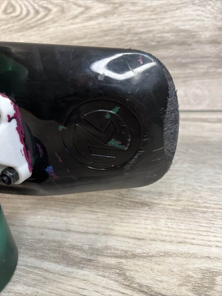 Kryptonics 22" Torpedo Classic Skateboard Black With Bright Green Wheels