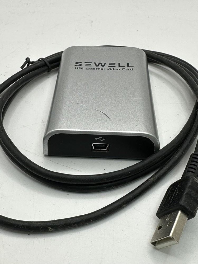 Sewell mini USB-to-DVI adapter External Video Card