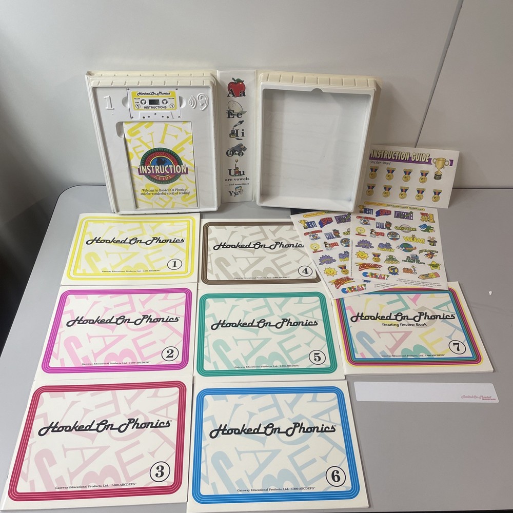 Hooked on Phonics 1993 Master Set