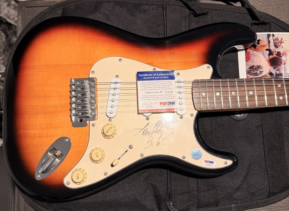 Kenny Wayne Shepherd autographed electric guitar