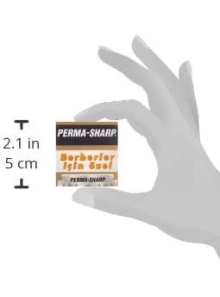 Perma-Sharp Single Edge Razor Blades 100ct