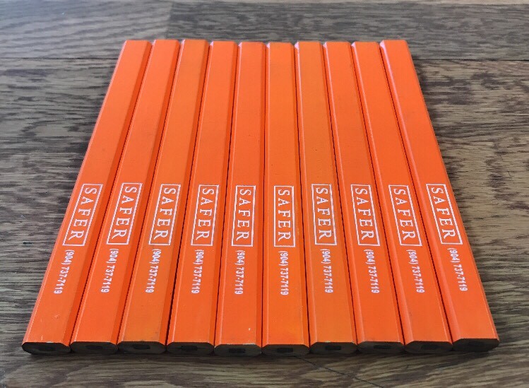 10 Pack Contractor Carpenter Pencils