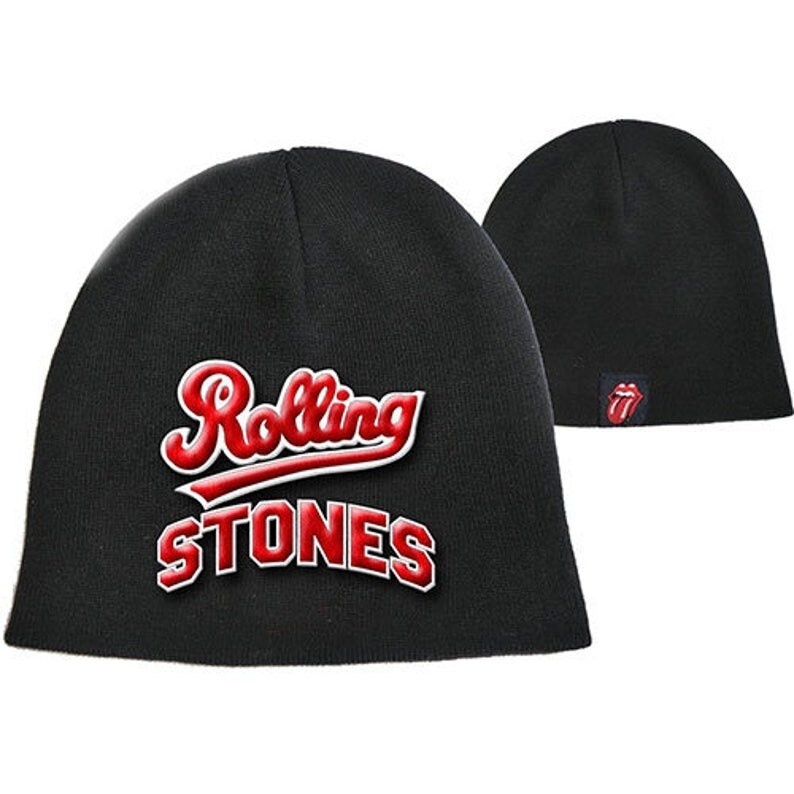 ROLLING STONES TEAM LOGO beanie - one size- - official product