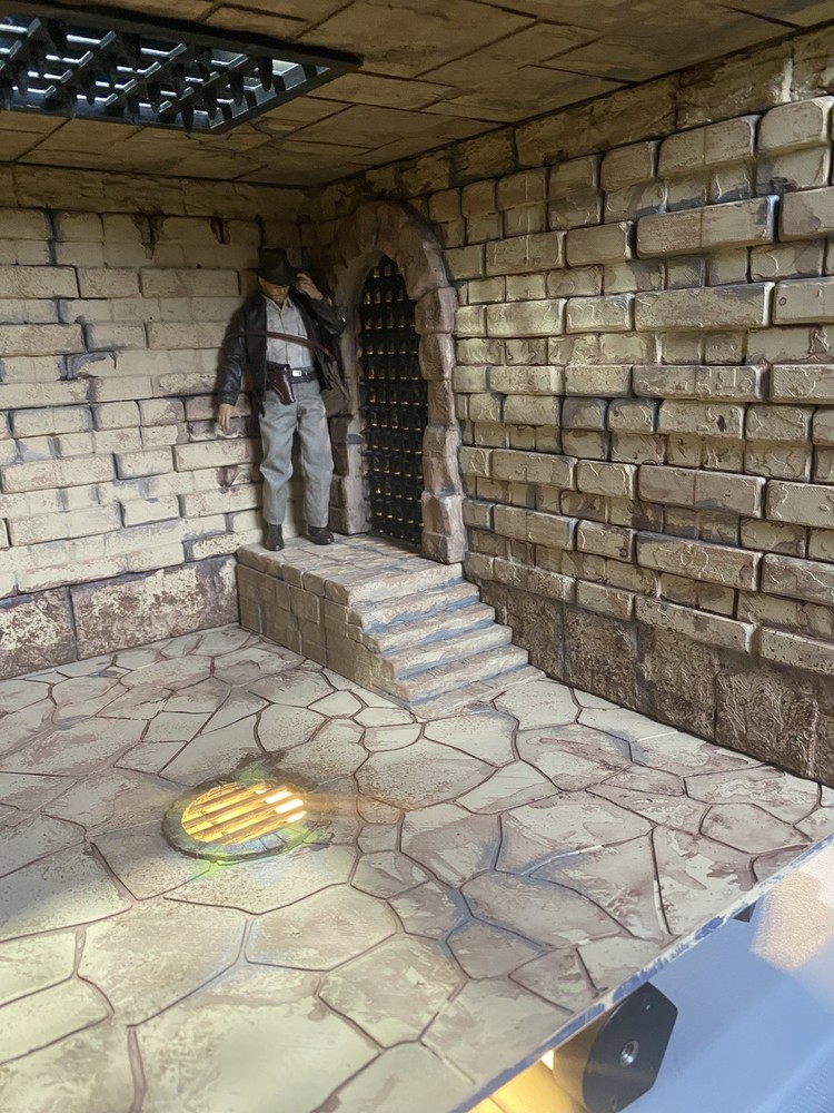 3D Printed dungeon Diorama, 1:12 Scale