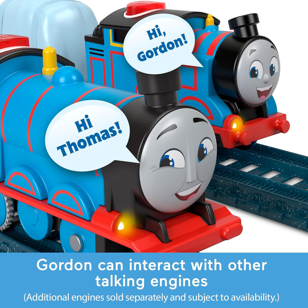 ​Thomas & Friends Motorized Toy Train Talking Gordon Battery-Powered Engine with