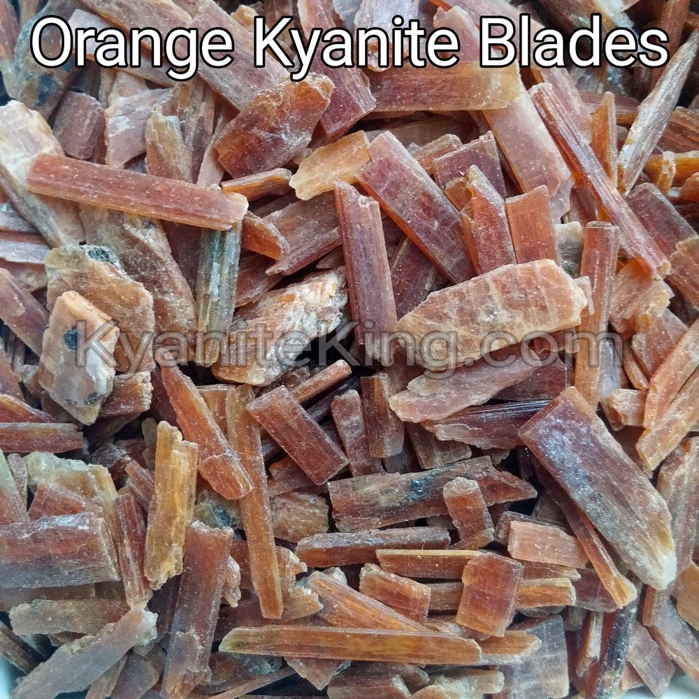 ORANGE KYANITE | BLADES | 1/4LB