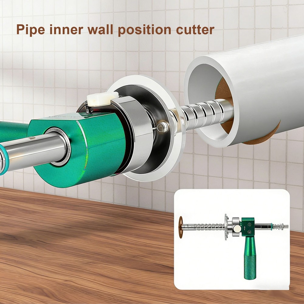 2-Adjustable Inside Pipe Cutter Efficient PVC Pipe Cutting Tool For Plumbers