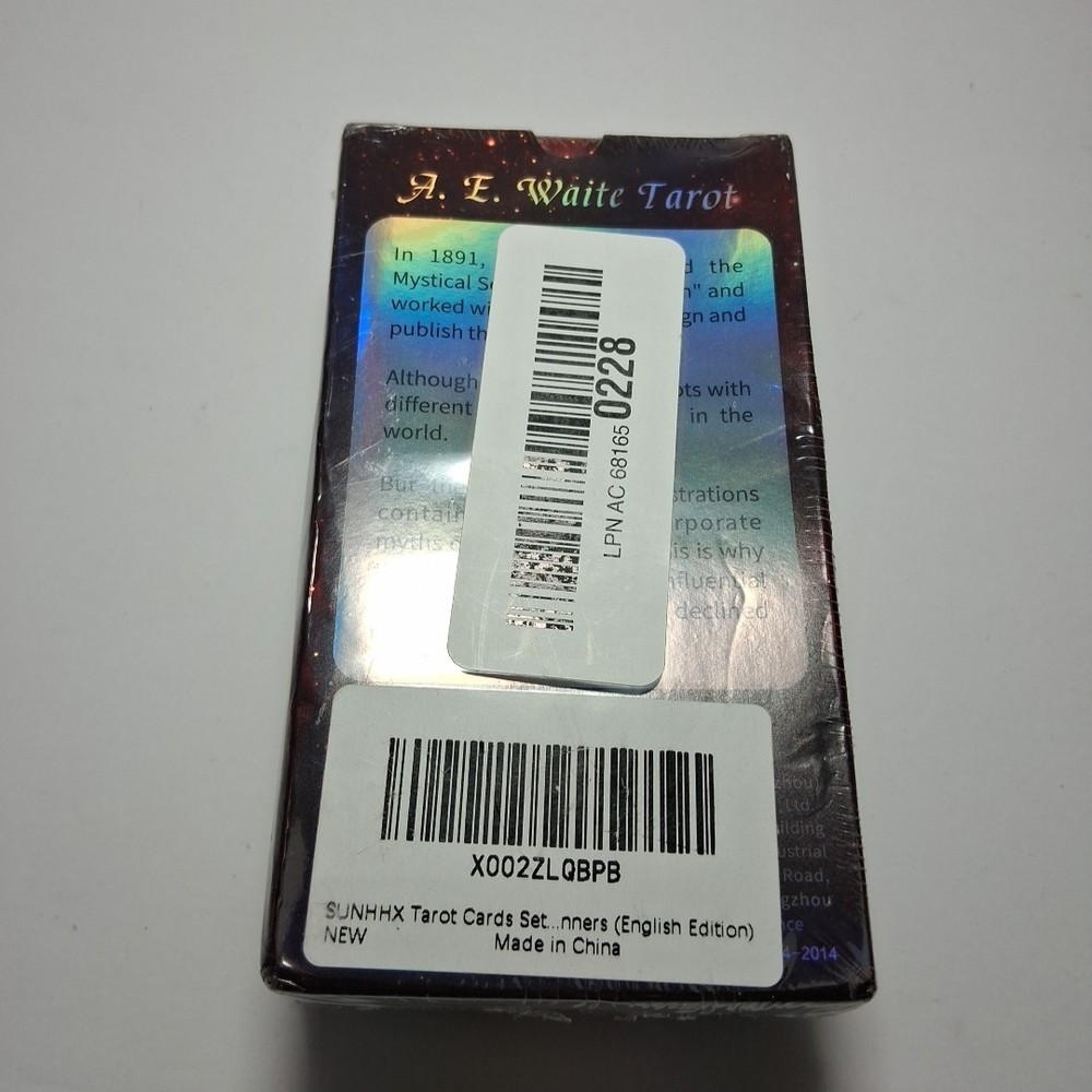 Holographic Tarot Card Deck - NEW & Sealed
