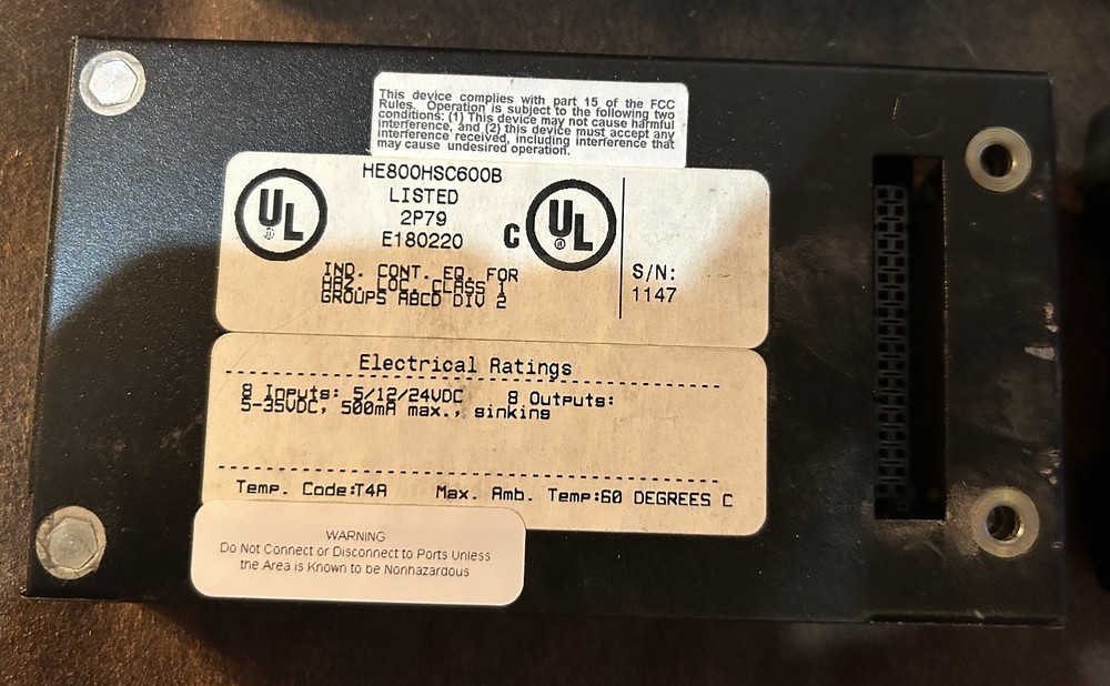 Used Horner High Speed Counter