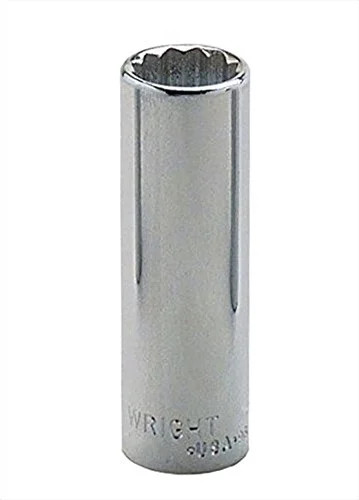 Wright Tool 2612 - 1/4Inch Drive 12 Point Deep Socket - 3/8Inch