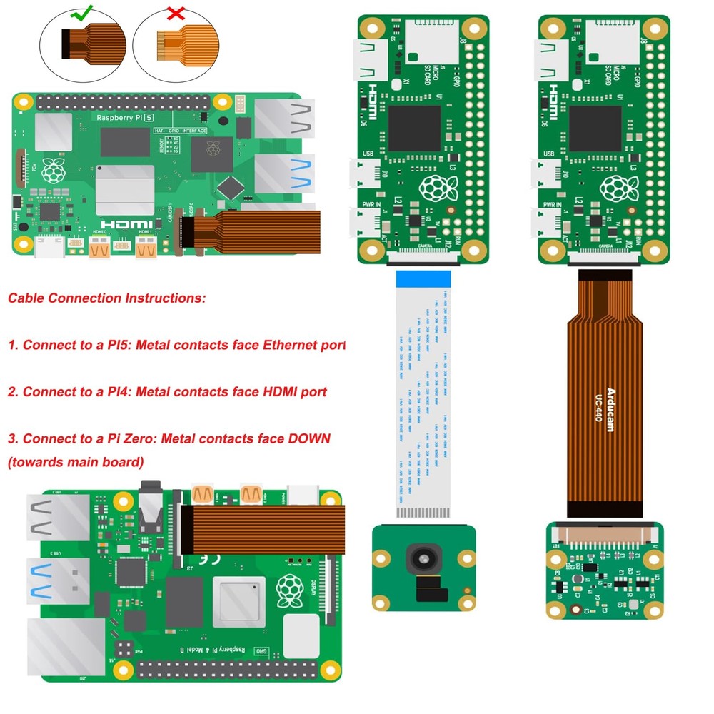 for Raspberry Pi HQ Camera Module,12.3MP IMX477 Raspberry Pi Camera for Raspb...