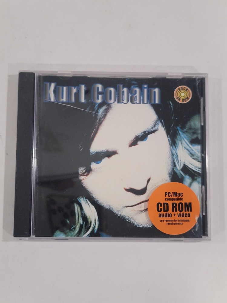 Kurt Cobain PC CD-ROM - Rock On Rom - Windows & Mac 1999