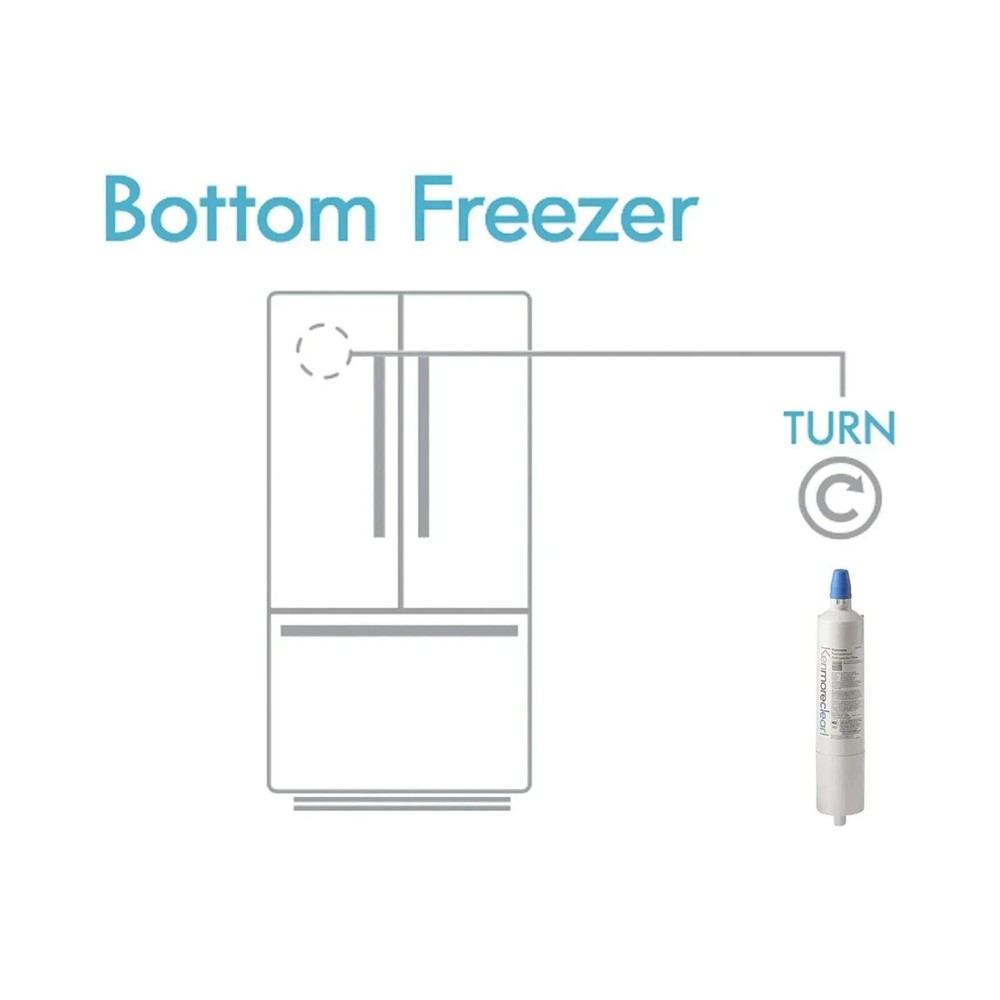 2 Pack Kenmore 9990 Refrigerator Water Filter