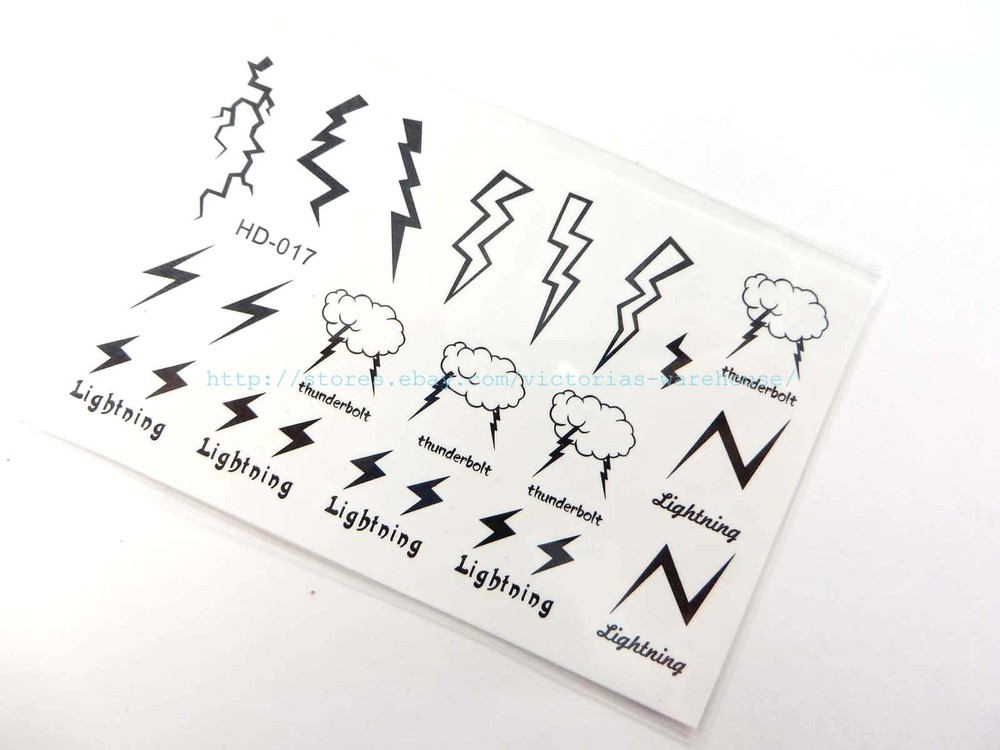 12 sheets tiny micro tattoo finger face ear wrist neck temporary tattoo