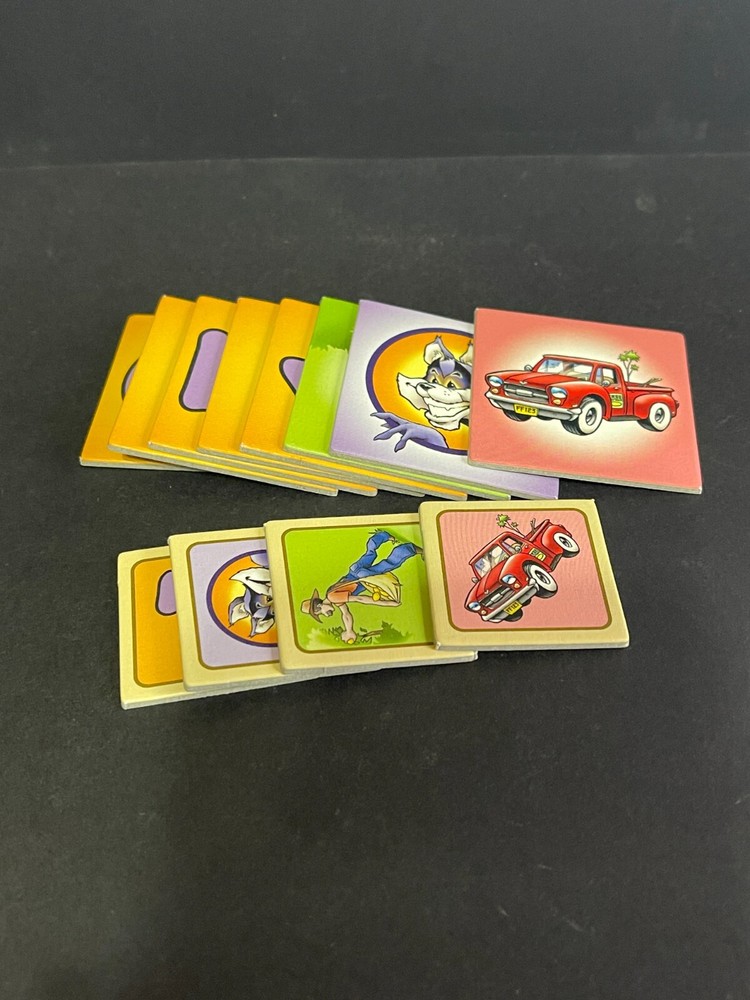 2008 Fruit Fair Board Replacement - Turn Order Tiles & Special Tiles