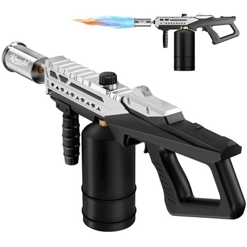 Adjustable Flame Propane Torch Gun - BBQ, Searing, Camping & Charcoal Lighter