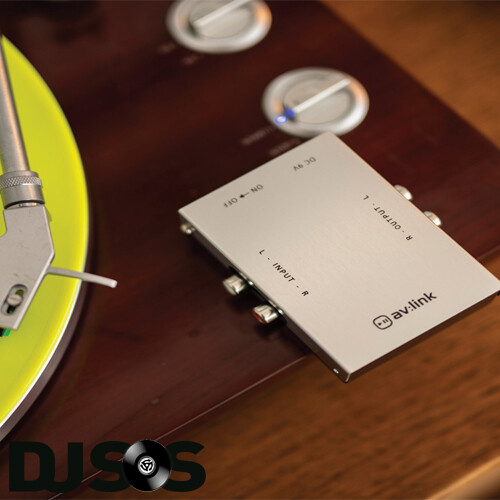 Pre-Amp Amplifier for Turntables Phono RCA Stereo * Line Level AUX Input