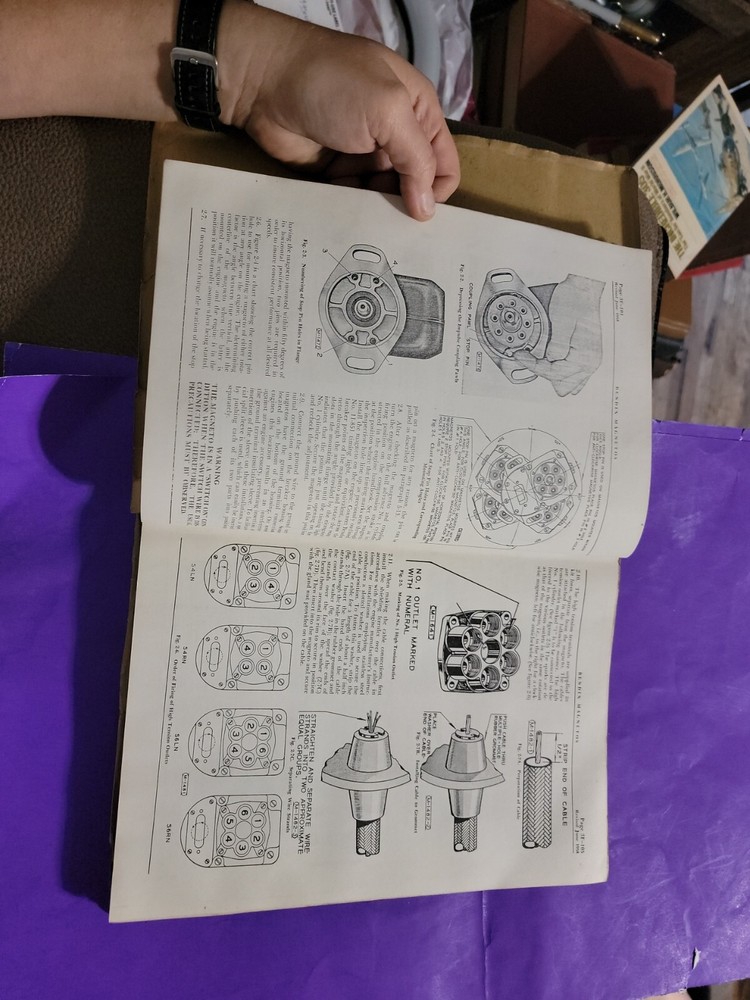 BENDIX SCINTILLA Magneto Service Manual AIRCRAFT INDUSTRIAL ENGINE