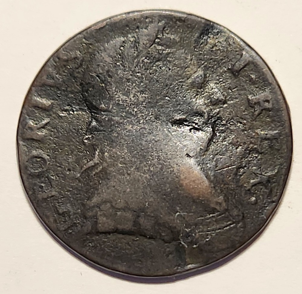 1773 GEOR_IVS Error Coin (Dinged) *Scarce