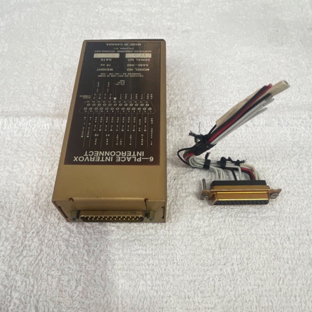 Northern Airborne Technology 6-Place Intercom W/connector