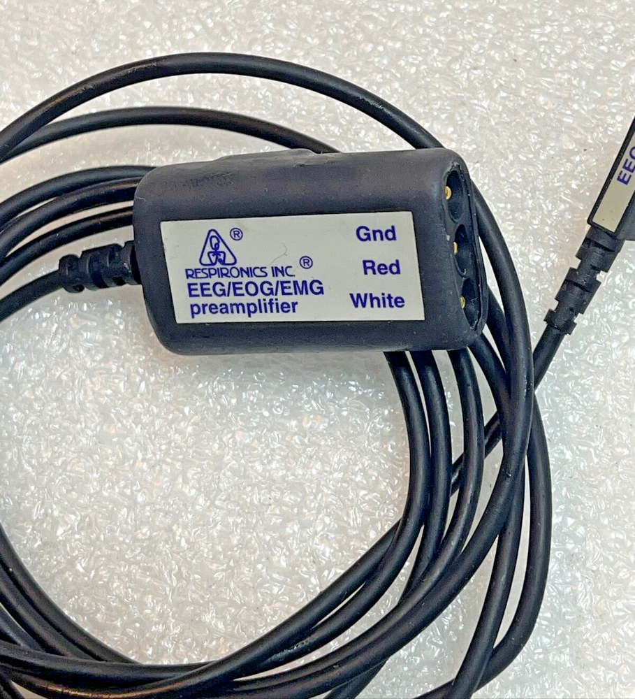 Respironics inc EEG/EOG/EMG preamplifier wire