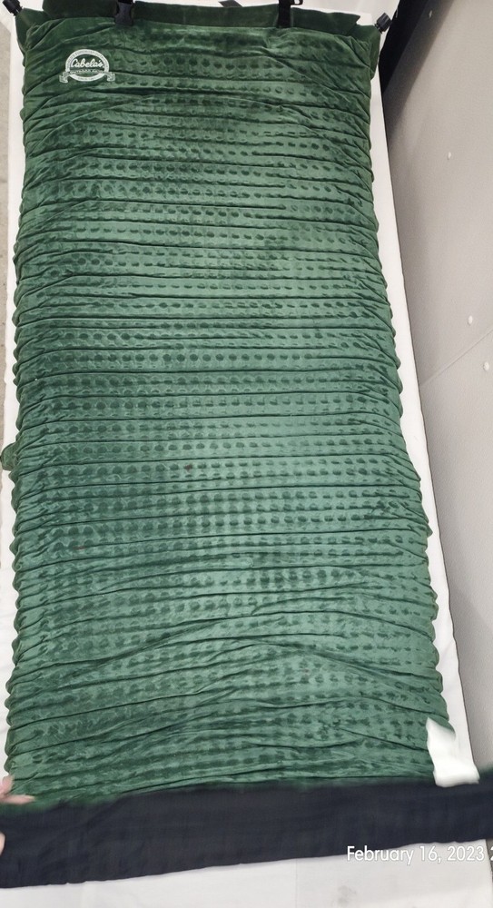 Cabela's Polyurethane Foam Pad Green/Black 77"x28" #24