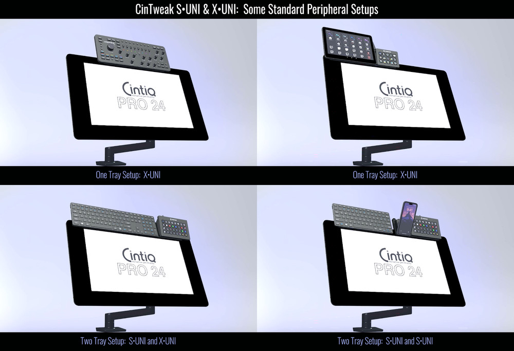CinTweak S-UNI - Standard Keyboard Tray for Interactive Pen Displays