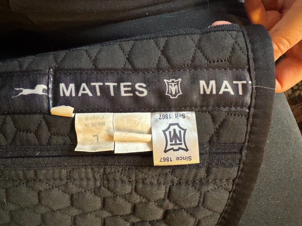 MATTES Correction Half Pad Black Size Large with new Shims