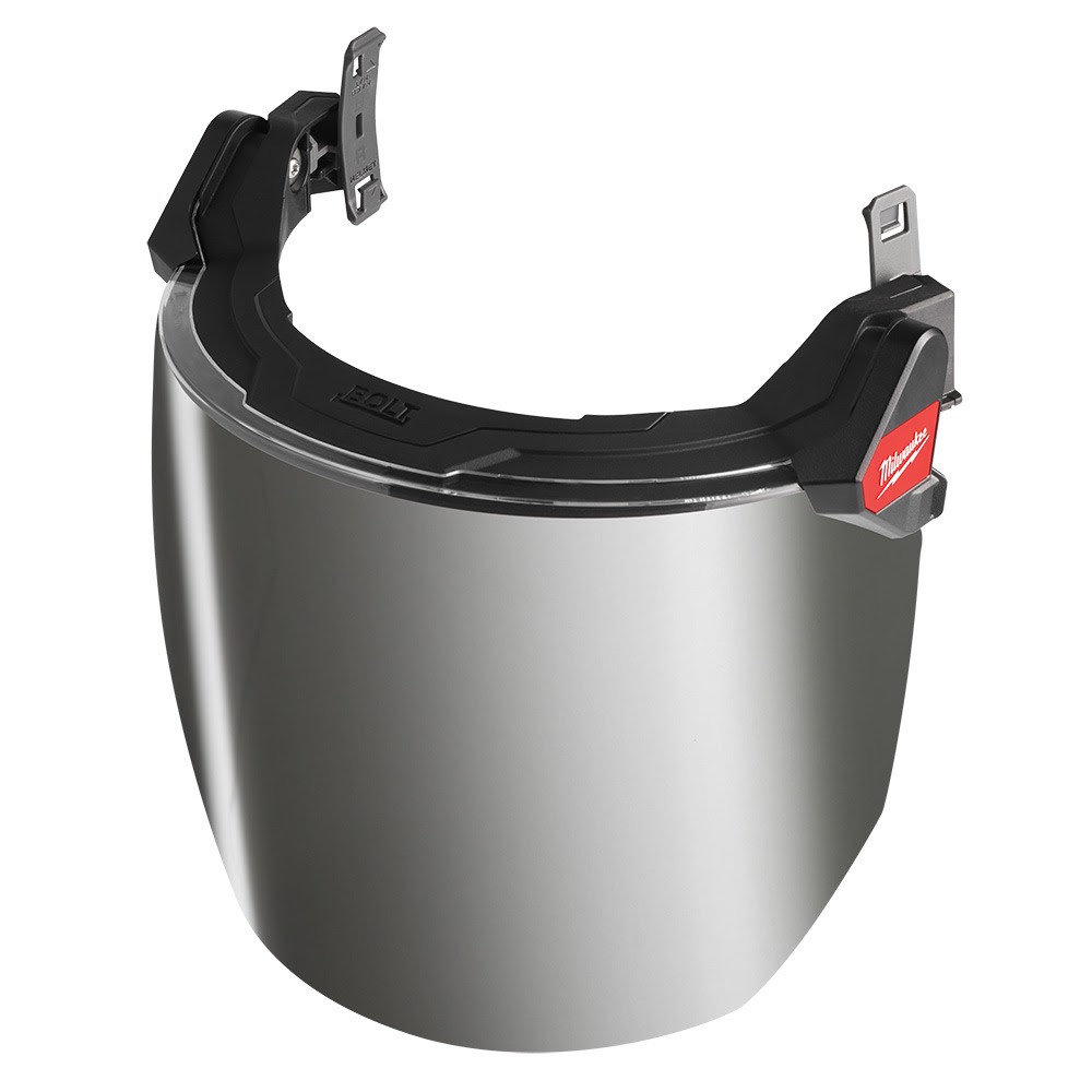Milwaukee 48-73-1429 BOLT Full Face Shield Mirrored Dual Coat Lens