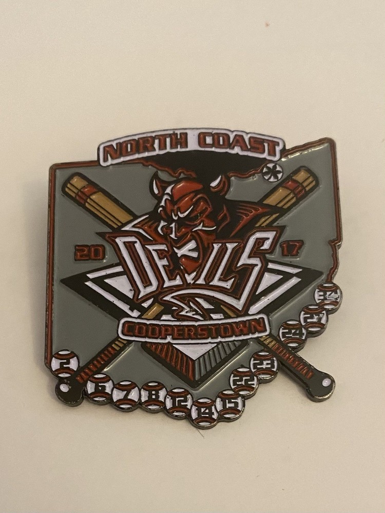 North Coast Devils Cooperstown 2017 Lapel Pin P188