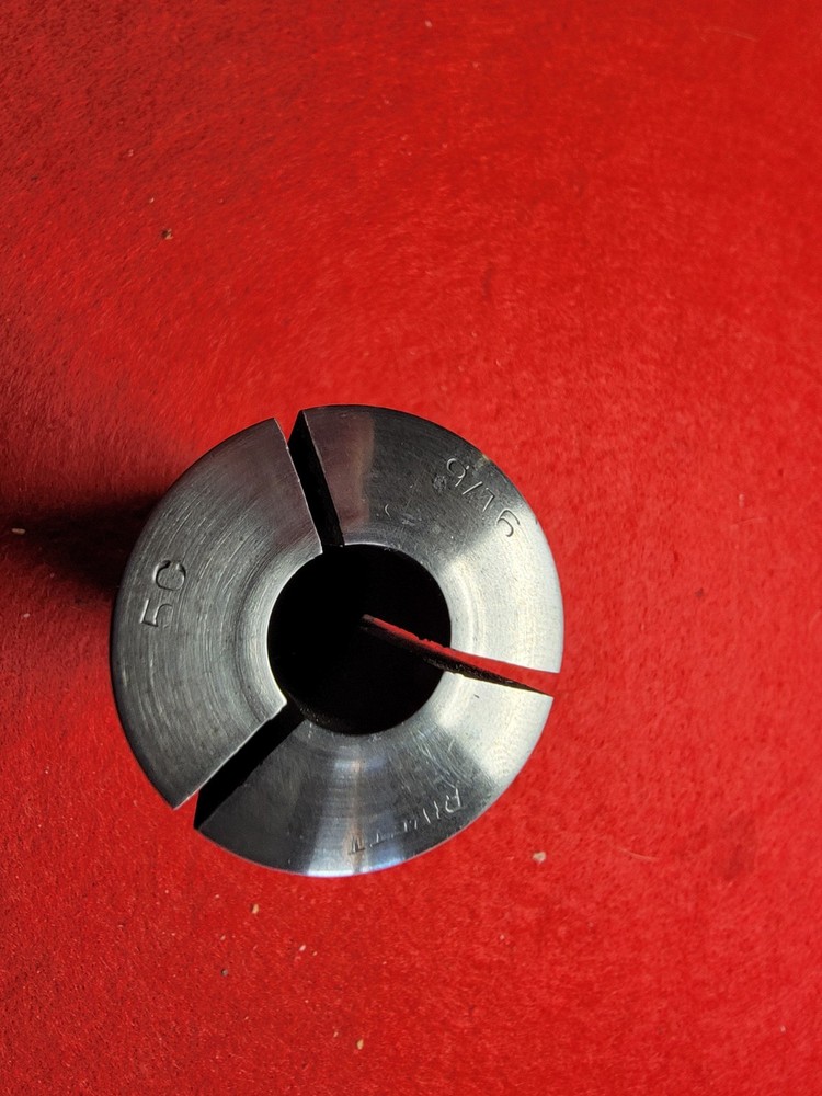 Rivett 5C Collet 9/16" No Internal Threads