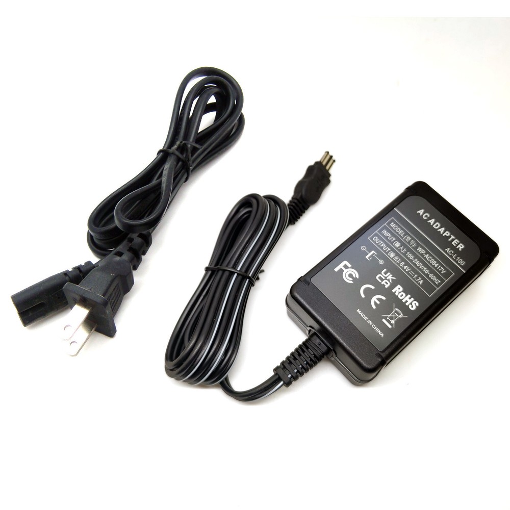 AC Adapter For Sony CCD-TR414 E CCD-TR415 E CCD-TR416 E CCD-TR417 E