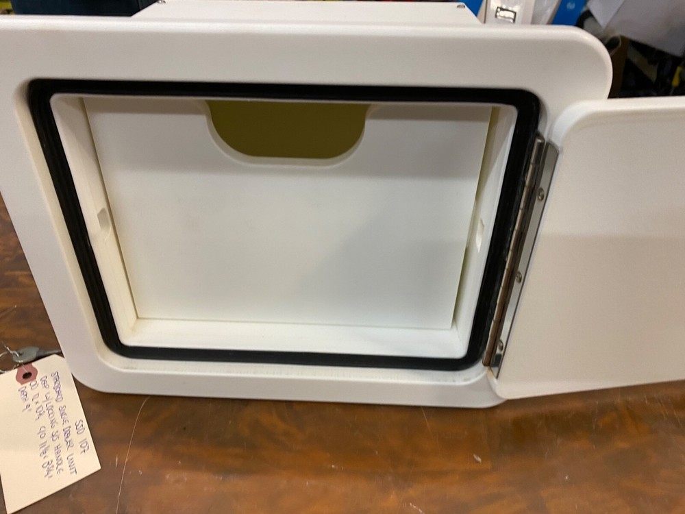 Starboard Single Drawer Unit Deep w/ locking S/S handle, overall dimensions