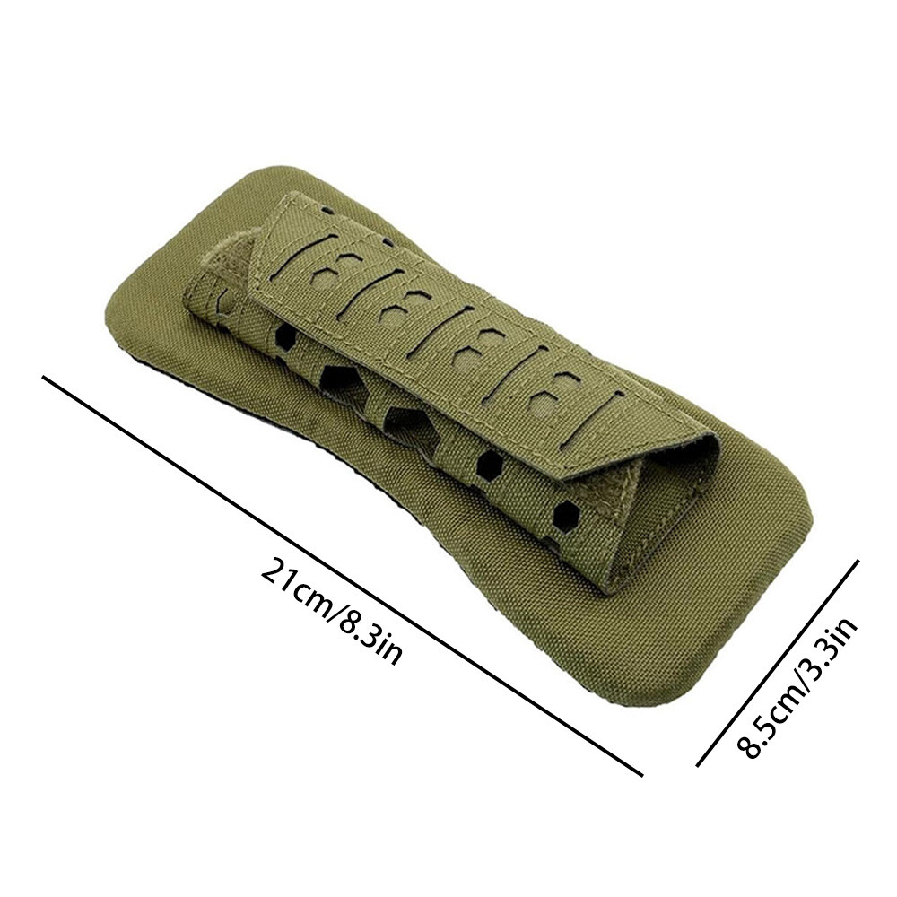 2X Green Tactical Shoulder Strap Pad Mesh Soft Vest Shoulder Backpack Strap Pads