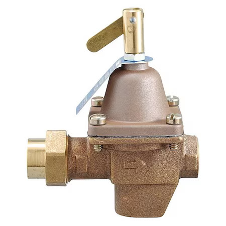 Watts Tb1156f Pressure Regulator, 1/2 In, 10 To 25 Psi