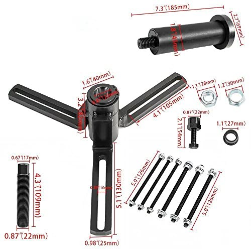 Crankcase Splitter Separator and Crank Puller & Installer Tool Dirt Bike,Black